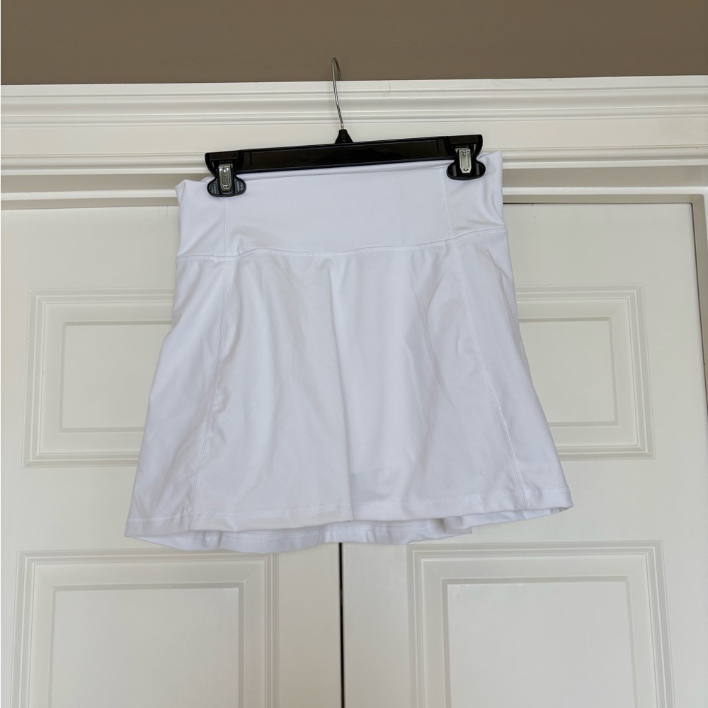 J. Crew White Athletic Skort